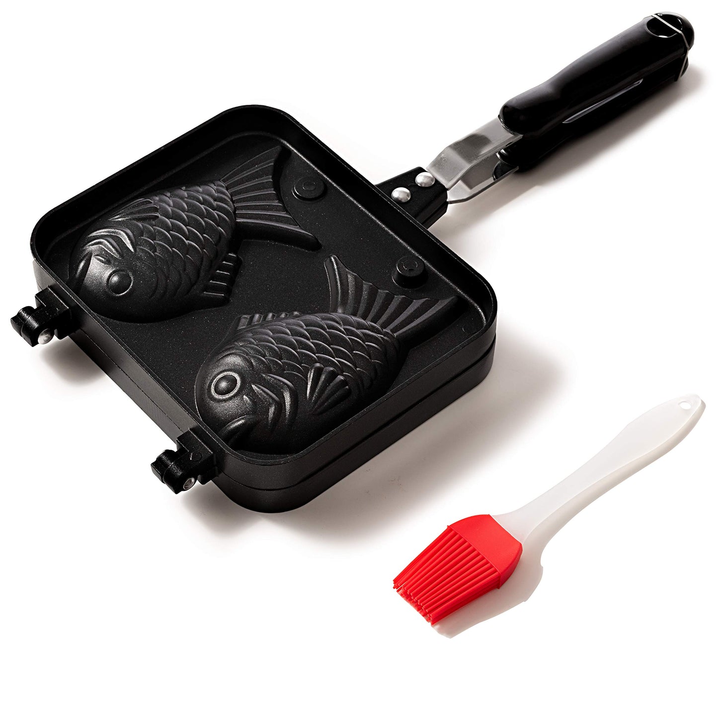 Taiyaki Pan - Fish Shaped Waffle Cake Maker