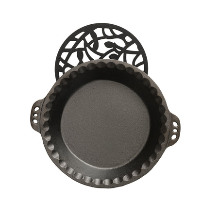 Pie Pan - 9” Cast Iron Skillet
