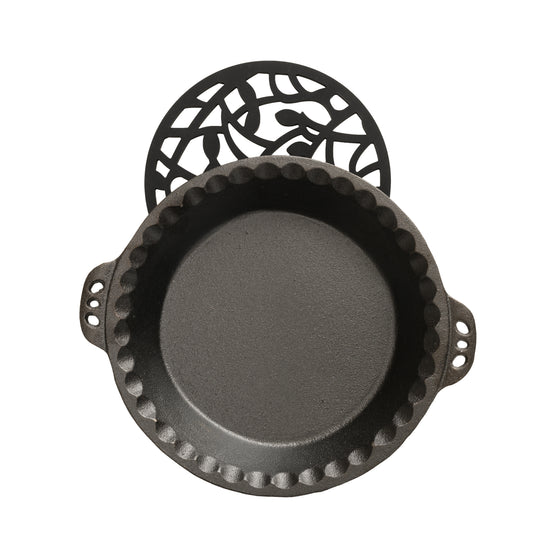Pie Pan - 9” Cast Iron Skillet