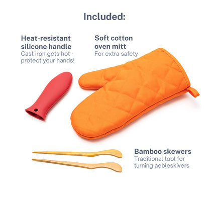 Cast Iron Aebleskiver Pan