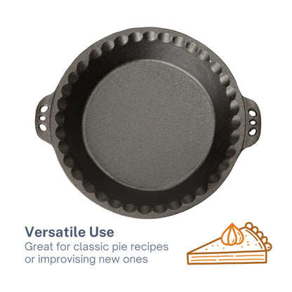 Pie Pan - 9” Cast Iron Skillet